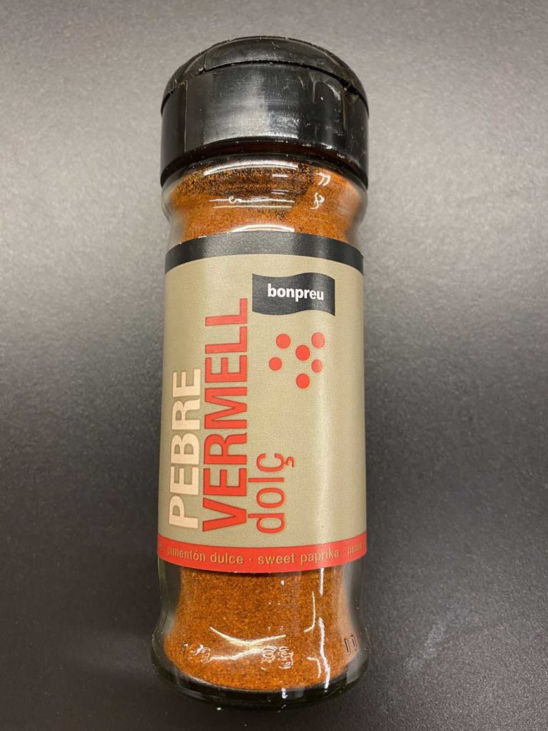 Pimentón dulce